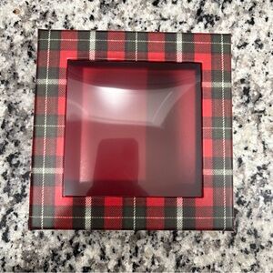 1ct Plaid Red and Green Decorative Box